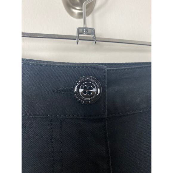 LOVE MOSCHINO SHORTS 8 BLACK FRUIT STICKER RUFFLE MULTI PREPPY UNIQUE FUN CUTE - Picture 7 of 14